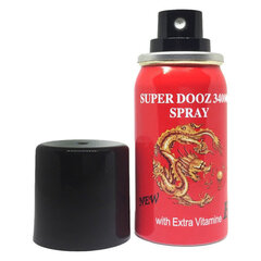 Super Dragon: 34000 Delay Spray, 45 ml läpinäkyvä hinta ja tiedot | Älykellojen ja aktiivisuusrannekkeiden lisätarvikkeet | hobbyhall.fi