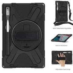 Lenovo Tab P11 Pro Gen 2 Cover 360 Rotation Iskunkestävä Mustalla hihnalla hinta ja tiedot | Älykellojen ja aktiivisuusrannekkeiden lisätarvikkeet | hobbyhall.fi