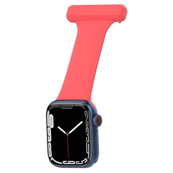 Apple Watch 42/44/45/49 mm ranneke Sairaanhoitaja punainen hinta ja tiedot | Älykellojen ja aktiivisuusrannekkeiden lisätarvikkeet | hobbyhall.fi