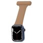 Apple Watch 38/40/41 mm ranneke Nurse Ruskea hinta ja tiedot | Älykellojen ja aktiivisuusrannekkeiden lisätarvikkeet | hobbyhall.fi