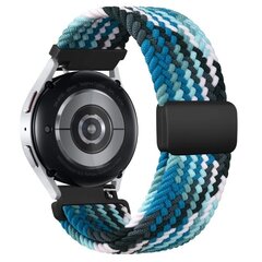 20 mm punottu soolosilmukka Garmin Vivoactivelle 5/3/3 musiikkiranneke Garmin VivoMove3/Trend/Sport Venu SQ/SQ2/2plus hihna Maanharmaa Maanharmaa 20m... hinta ja tiedot | Älykellojen ja aktiivisuusrannekkeiden lisätarvikkeet | hobbyhall.fi