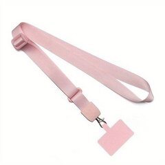 Kännykkäkaulus Strap Universal - Pinkki Pinkki hinta ja tiedot | Älykellojen ja aktiivisuusrannekkeiden lisätarvikkeet | hobbyhall.fi