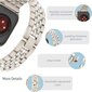 Vaihtohihna iwatch-hihnalle 41mm 40mm 38mm iwatch SE:lle hinta ja tiedot | Älykellojen ja aktiivisuusrannekkeiden lisätarvikkeet | hobbyhall.fi