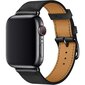 Musta/ruskea Yhteensopiva Apple Watchin hihnan kanssa 38/40/41mm, nahka hinta ja tiedot | Älykellojen ja aktiivisuusrannekkeiden lisätarvikkeet | hobbyhall.fi