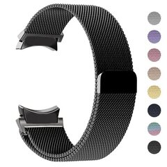 20mm rannekoru Samsung Galaxy Watch 6/5/4/Classic 47mm 43mm 40mm 44mm Milanese Loop Käsivarsinauha correa Galaxy Watch 5 pro 45mm ranneke Space-harmaa hinta ja tiedot | Älykellojen ja aktiivisuusrannekkeiden lisätarvikkeet | hobbyhall.fi