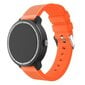 Silikonirannekoru Garmin Vivoactive 3/Venu/Venu 2 Plus Orange hinta ja tiedot | Älykellojen ja aktiivisuusrannekkeiden lisätarvikkeet | hobbyhall.fi