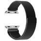 Milanese looprem För apple Kelloranneke 44mm 40mm 45mm 49mm 41mm 38mm 42mm 44mm Käsivarsinauha iwatch Series 9 3 6 5 SE 7 8 Ultra 2 black hinta ja tiedot | Älykellojen ja aktiivisuusrannekkeiden lisätarvikkeet | hobbyhall.fi