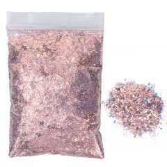 Nail Glitter Sequins jauhe sekoitettu hiutale Sparkling Shining Nail Art Decoration 50g YJ01 hinta ja tiedot | Manikyyri- ja pedikyyritarvikkeet | hobbyhall.fi