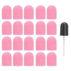 Nail Art Hiontakorkki Kynsiporanterät Kiillotus Hiontahiomanauhasarja 16 x 25 mm Pinkki hinta ja tiedot | Manikyyri- ja pedikyyritarvikkeet | hobbyhall.fi