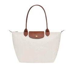 Longchamp Le Pliage Tote Naisten Laukut Matkalaukut Olkalaukut Nylon Käsilaukut Valkoinen Valkoinen M hinta ja tiedot | Naisten laukut | hobbyhall.fi