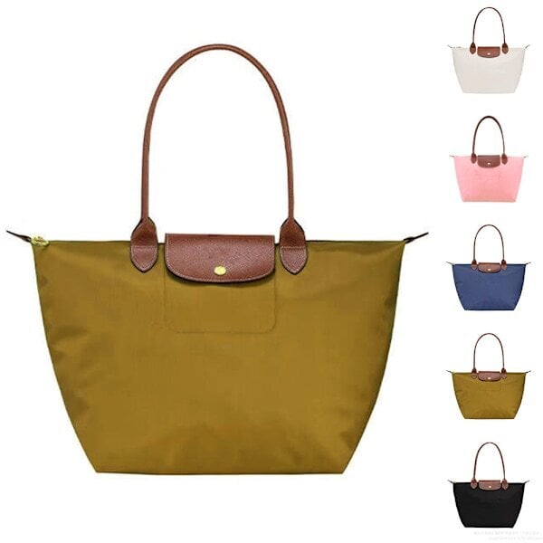 Longchamp Le Pliage Tote Naisten Laukut Matkalaukut Olkalaukut Nylon Käsilaukut Valkoinen Valkoinen M hinta ja tiedot | Naisten laukut | hobbyhall.fi