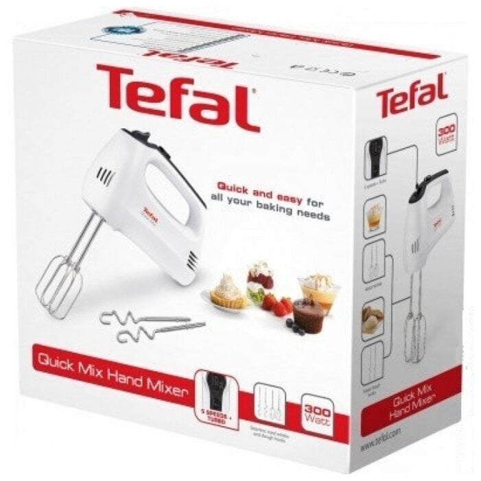 Tefal HT310138 hinta ja tiedot | Sähkövatkaimet ja maidonvaahdottimet | hobbyhall.fi