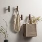 Tr? 4Pack Coat Hook Seinäasennettu Natural Simple Wood Pyykkipojat Seinälle kiinnitettävä Vintage Single Organizer -ripustin Puinen Vaateripustin hinta ja tiedot | Naulakot | hobbyhall.fi