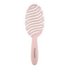 Hiusharja Framar Flex Brush Champagne hinta ja tiedot | Hiusharjat, kammat ja sakset | hobbyhall.fi