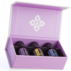 Kampanjapaketti: Esittelypaketti doterra eteerinen öljysarja, trio akneen, kausiallergiat, laventeli 5ml, sitruuna 5ml, minttu 5ml + doterra eBook romaniaksi + Young Living eteerinen öljy, puhdistussekoitus, puhdistus 5 ml hinta ja tiedot | Eteeriset ja kosmeettiset öljyt | hobbyhall.fi