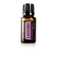 Laventeli eteerinen öljy - Lavender, doTerra, 15ml pullo hinta ja tiedot | Eteeriset ja kosmeettiset öljyt | hobbyhall.fi