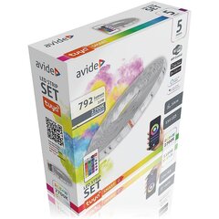 Avide Smart LED nauha 22W RGB+W WiFi kaukosäätimellä, 5m IP65 hinta ja tiedot | LED-valonauhat | hobbyhall.fi