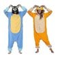 Animal Adults Cartoon Dog Onesies Pyjama Halloween Puvut Haalari Joululahja Bluey L hinta ja tiedot | Koiran vaatteet | hobbyhall.fi