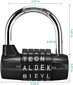 pc Heavy Duty Sport Locker Padlock 5 Letter yhdistelmälukko hinta ja tiedot | Polkupyörän lukot | hobbyhall.fi