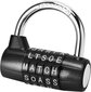 pc Heavy Duty Sport Locker Padlock 5 Letter yhdistelmälukko hinta ja tiedot | Polkupyörän lukot | hobbyhall.fi