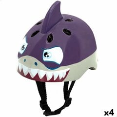 Lasten kypärä K3yriders Shark, 4 kpl, violetti hinta ja tiedot | Kypärät | hobbyhall.fi