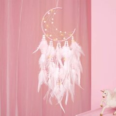 LED Dream Catcher Käsintehty Dream Catcher Boheemi sisustus seinän sisustukseen Kodinsisustuslahja (vaaleanpunainen) hinta ja tiedot | Sisustuspaneelit | hobbyhall.fi