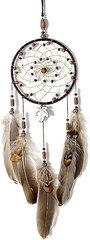 Vintage Indian Dream Catcher Dream Catcher Luonnollinen höyhenen auton seinäkoristeet tytölle poikalapselle - ruskea hinta ja tiedot | Sisustuspaneelit | hobbyhall.fi