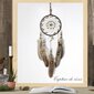 Vintage Indian Dream Catcher Dream Catcher Luonnollinen höyhenen auton seinäkoristeet tytölle poikalapselle - ruskea hinta ja tiedot | Sisustuspaneelit | hobbyhall.fi