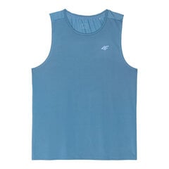 4F Miesten Plain Regular Tank Top, Kylmä sininen UTFO109_coldblue hinta ja tiedot | Miesten T-paidat | hobbyhall.fi