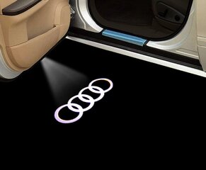 Sopii Audi Aodi tervetuliaisvaloon A4LA5A6L tunnelmavalaisimeen A7A8LQ3Q5Q7 oven laserprojektiovalo (2 kpl) hinta ja tiedot | Polttimot | hobbyhall.fi