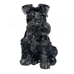 4" musta obsidiaanikoira kristalli eläimet hahmo veistetty jalokivi koiranpentu patsas Veistos askartelu kodin koristeet B1115-134 hinta ja tiedot | Verhoilukivet | hobbyhall.fi