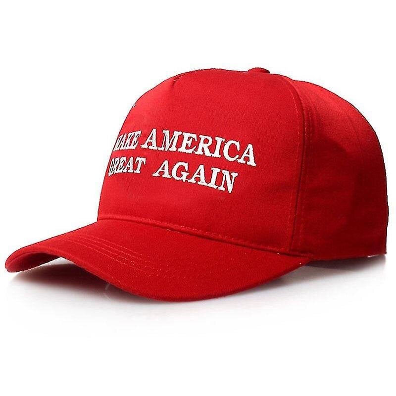 Donald Trump Gop republikaanien baseball-lippis - Tee Amerikasta jälleen mahtava hattu 2-Red.White Flag hinta ja tiedot | Baseball | hobbyhall.fi