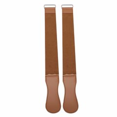 2kpl Straight Razor Strop Kaksikerroksinen Parturi Partakoneen Teroitus Suora Partaveitsi Strop Belt hinta ja tiedot | Parranajo ja karvanpoisto | hobbyhall.fi