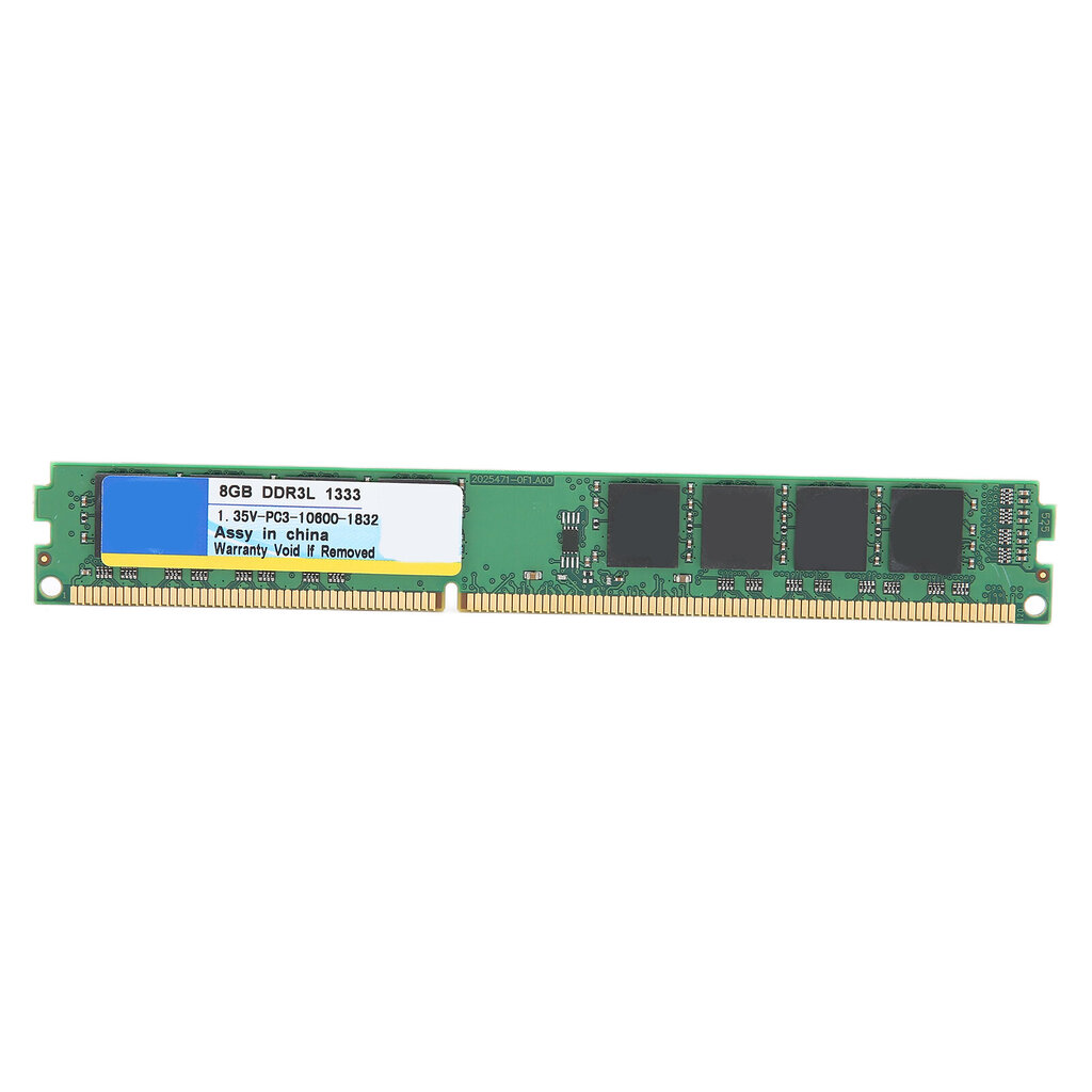 Xiede DDR3L RAM Kannettava korroosionesto kulutusta kestävä kestävä herkkä kannettava tietokone RAM1333Mhz 8GB hinta ja tiedot | Kannettavien tietokoneiden akut | hobbyhall.fi