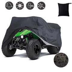 Atv-suojus, vedenpitävä tuulenpitävä mönkijän atc-suojus, ulkona UV-kestävä 140 * 66 * 91 cm hinta ja tiedot | Suojaseinät ja desinfiontivälineet | hobbyhall.fi