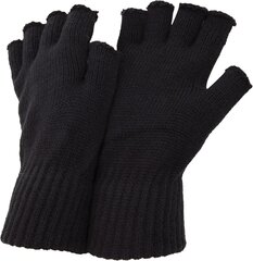 Mustat Thermal Fingerless Gloves hinta ja tiedot | Työkäsineet | hobbyhall.fi