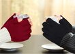 SATINIOR 3 Paria Half Finger Gloves Winter Fingerless Gloves Neulotut hanskat miehille Naisille hinta ja tiedot | Työkäsineet | hobbyhall.fi