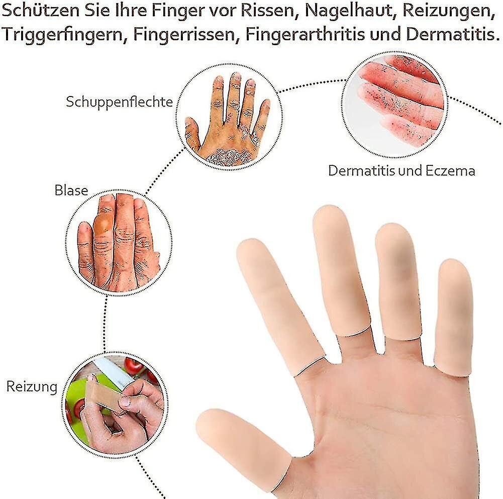 2024 Uusi 20 kappaletta sormisuojaa silikonisormet, peukalonsuojaus sormi 20232132 hinta ja tiedot | Työkäsineet | hobbyhall.fi