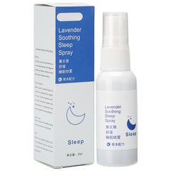 Lavander Soothing Sleep Spray Unettomuutta lievittävä Sleep Aid Pillow Mist Spray unettomalle yöaikaan 35 ml hinta ja tiedot | Imetystyynyt | hobbyhall.fi