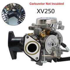 Insugsf?rgasare Carby Manifold Passar f?r XV125 XV250 VIRAGO 250 V-STAR hinta ja tiedot | Moottoripyörien lisätarvikkeet | hobbyhall.fi