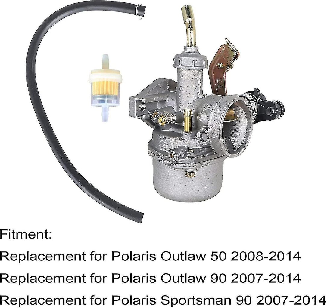 Kaasutin sopii Polaris Sportsman 90 Polaris Outlaw 50 90 2007-2014 0454886 hinta ja tiedot | Moottoripyörien lisätarvikkeet | hobbyhall.fi
