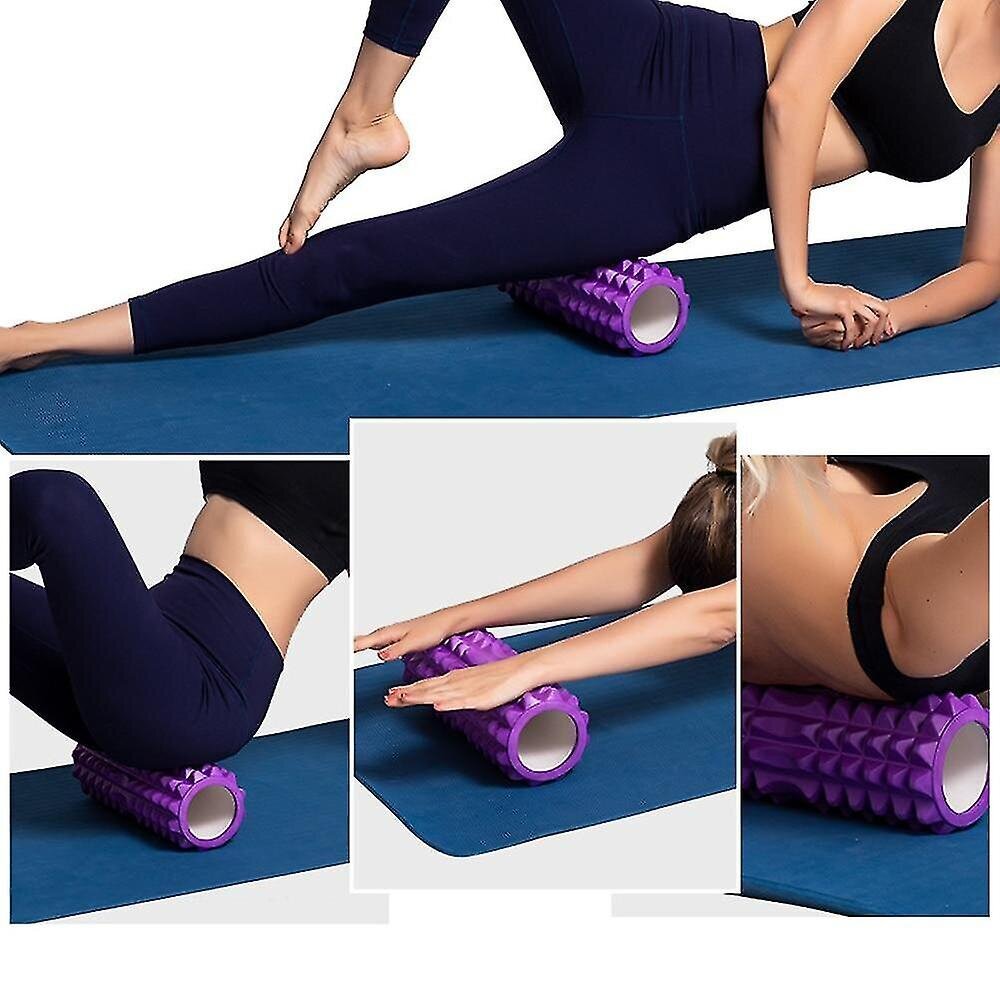 26/30 cm Joogakolonni Kuntosali Fitness Pilates Foam Roller Harjoitus Selkä Hierontarulla hinta ja tiedot | Joogatarvikkeet | hobbyhall.fi