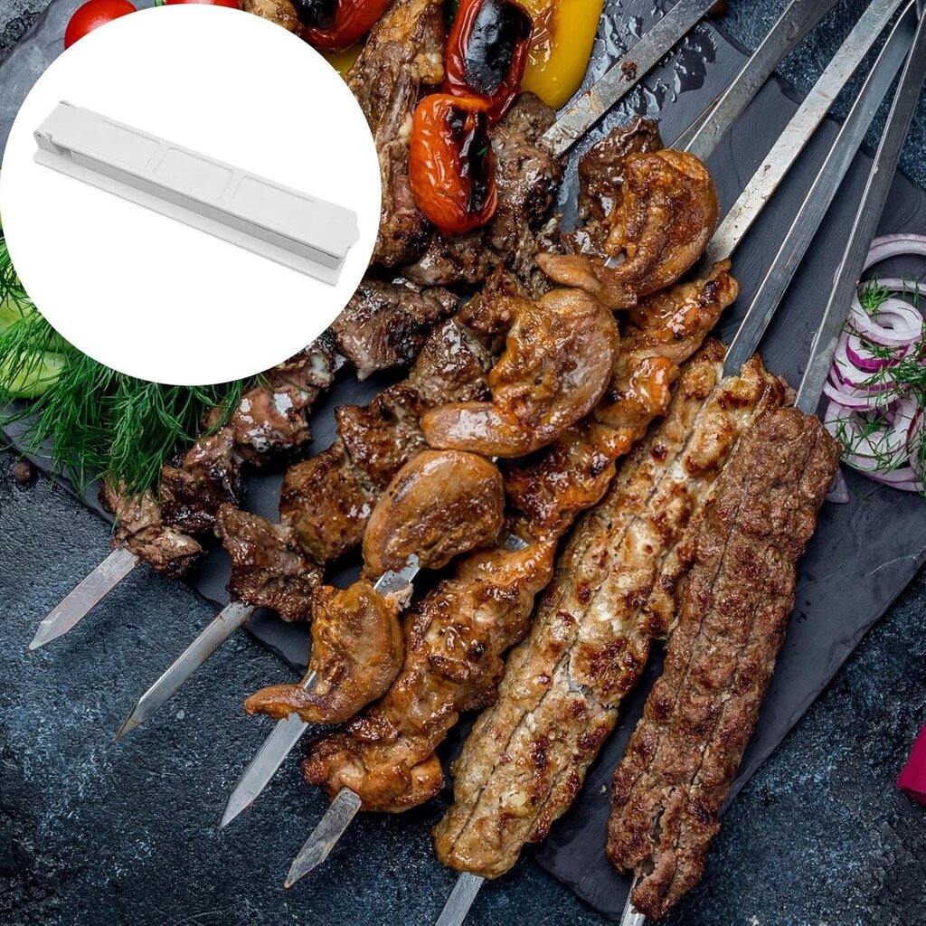 Kebab-grillivarras, 11 tuuman pitkä puristusmuoto Kabab-konepuristin hinta ja tiedot | Monitoimityökalut ja veitset retkeilyyn | hobbyhall.fi