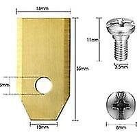 45 titaaniterän sarja Husqvarna Automower, Gardena, Yardforce robottiruohonleikkureille (3 G - 0,75 mm) + 45 ruuvia 3 Asiakkaiden arvostelussa Katso tuote hinta ja tiedot | Monitoimityökalut ja veitset retkeilyyn | hobbyhall.fi