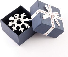 Snowflake 18 In 1 Multi Toolsteel ruostumaton monitoimityökalu Snow Flake hopea tai kiiltävä jakoavain hinta ja tiedot | Monitoimityökalut ja veitset retkeilyyn | hobbyhall.fi