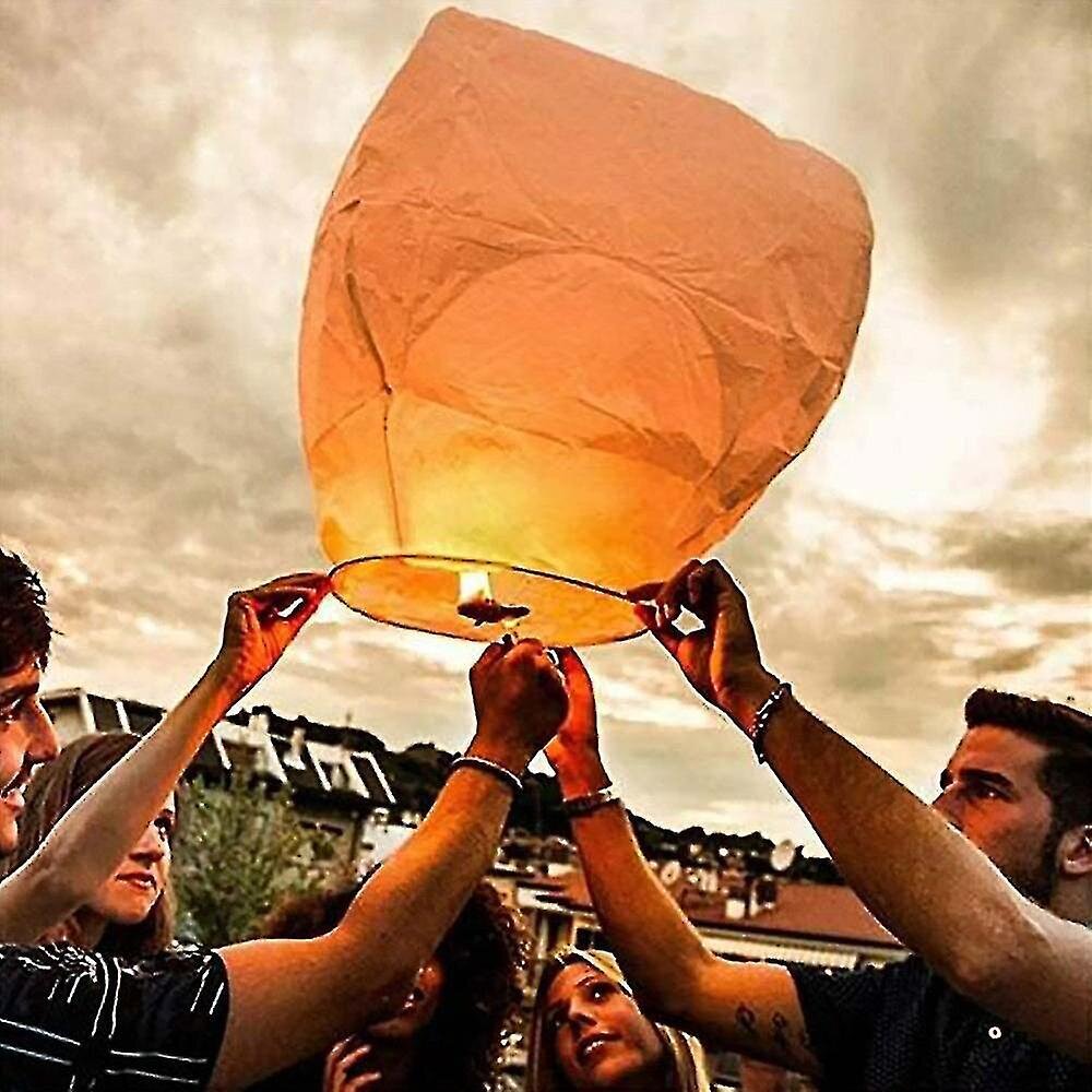 Sky Lanterns kynttilälamppu Kongming Lighting Flying Papers syntymäpäiväjuhliin Newway hinta ja tiedot | Retkilamput | hobbyhall.fi