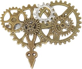 Steampunk-rintaneulat Cosplay-bileisiin naisille antiikkivarusteet rintaneula Halloween Steampunk-asutarvikkeet korsapinnit hinta ja tiedot | Rintakorut | hobbyhall.fi