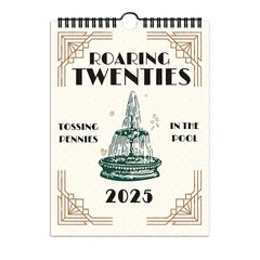 2025 Hot TS Lyrics Calendar, Taylor Swift Lyrics Wall Calendar, Roaring Twenties hinta ja tiedot | Kalenterit ja muistikirjat | hobbyhall.fi