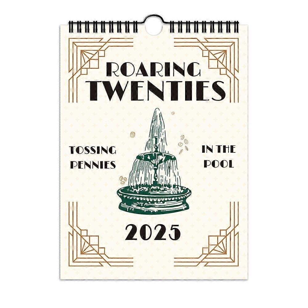 2025 Hot TS Lyrics Calendar, Taylor Swift Lyrics Wall Calendar, Roaring Twenties hinta ja tiedot | Kalenterit ja muistikirjat | hobbyhall.fi