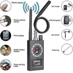 Rf-signaalin ilmaisin Bug Anti-spy Detector Kamera Gsm Audio Bug Finder GPS-skannaus hinta ja tiedot | Valvontakamerat | hobbyhall.fi